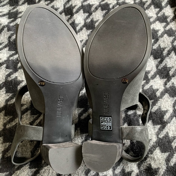 BNWOT Nine West heel mules size 11 - Picture 6 of 7